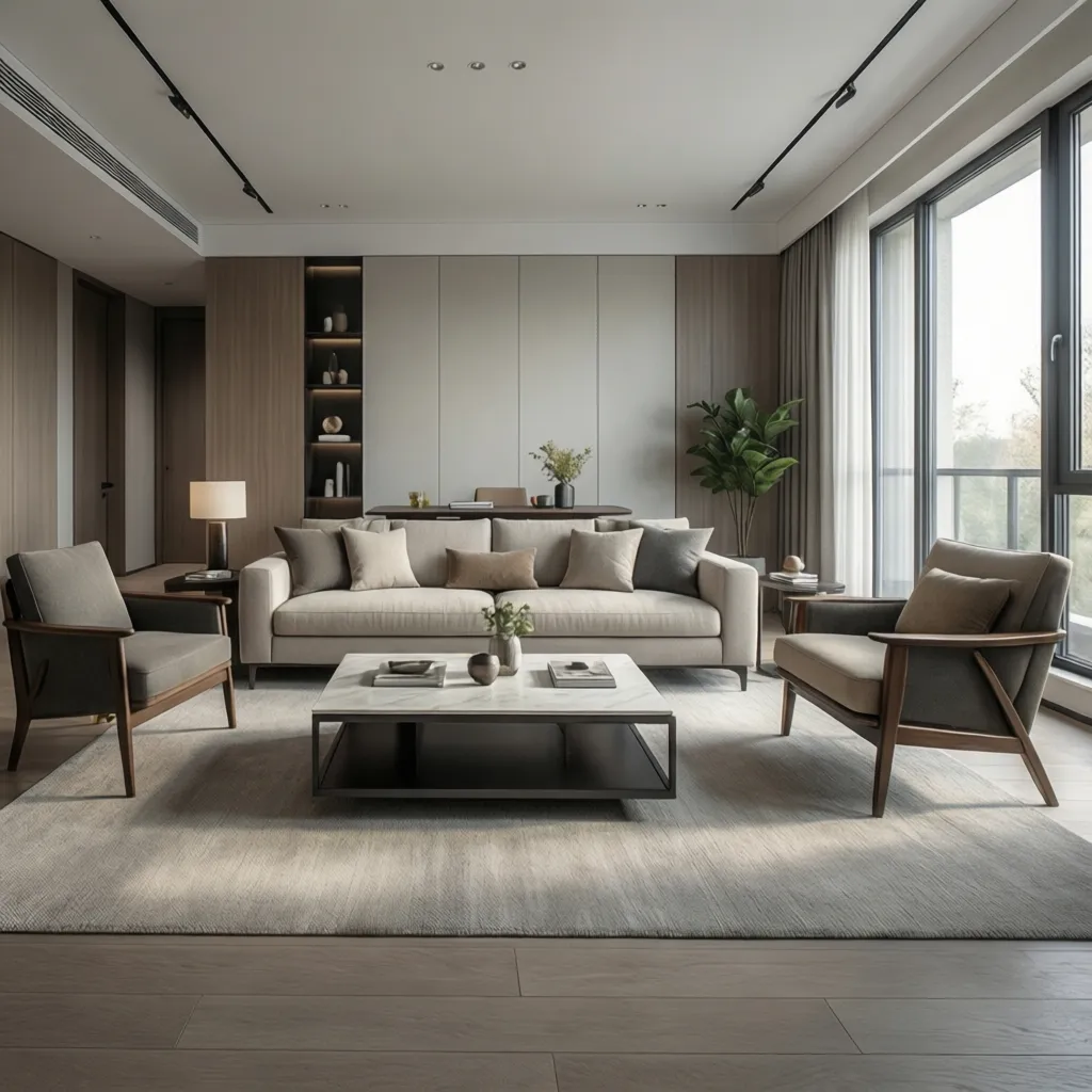 Interior Designer Rules for Planning a Medium Living Room Layout