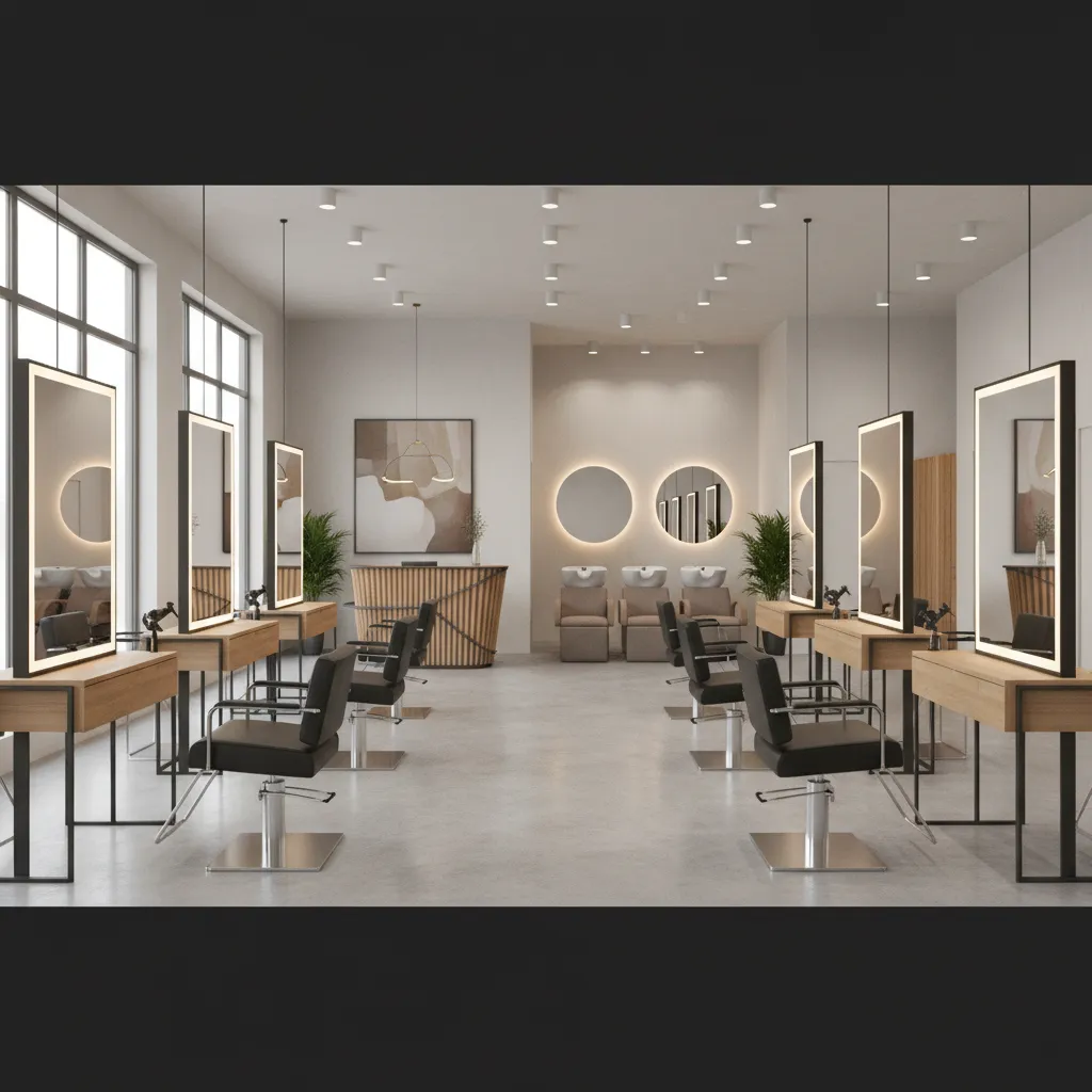 Salon Industry Layout Standards for Medium‑Size Spaces