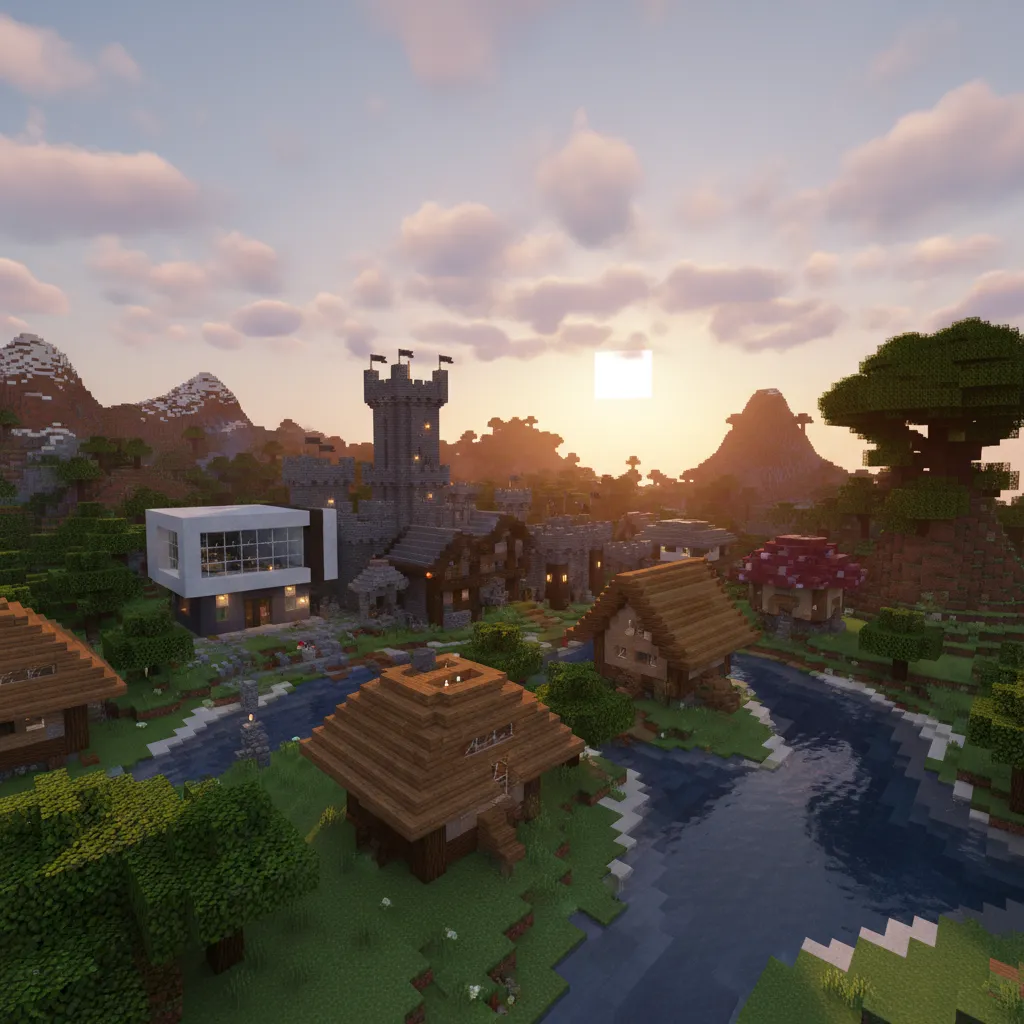 Los mejores diseños de casas en Minecraft