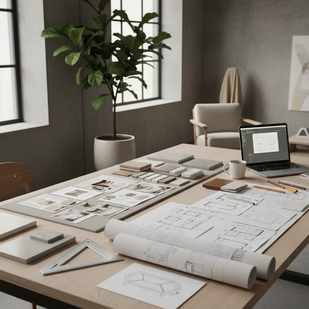 Memoria conceptual en diseño de interiores