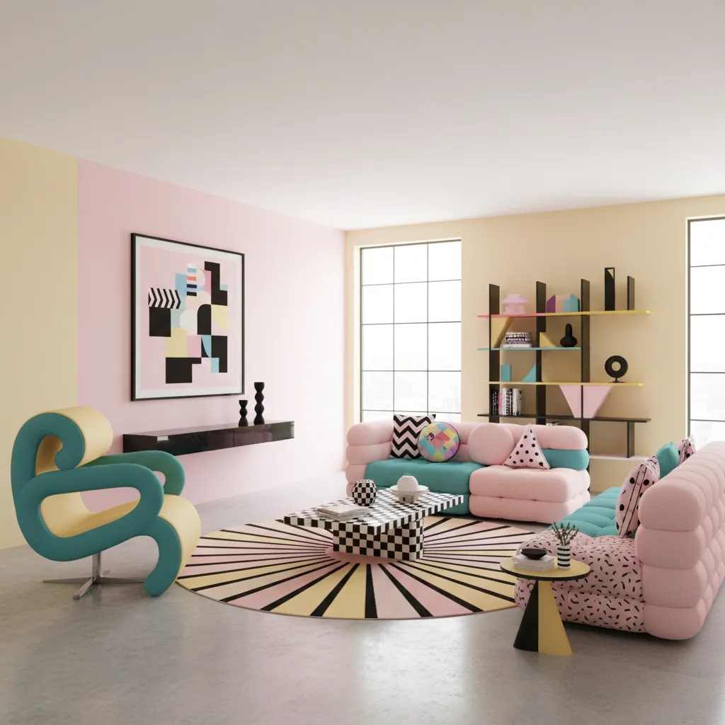 Memphis Style Decor Budget Planning Guide