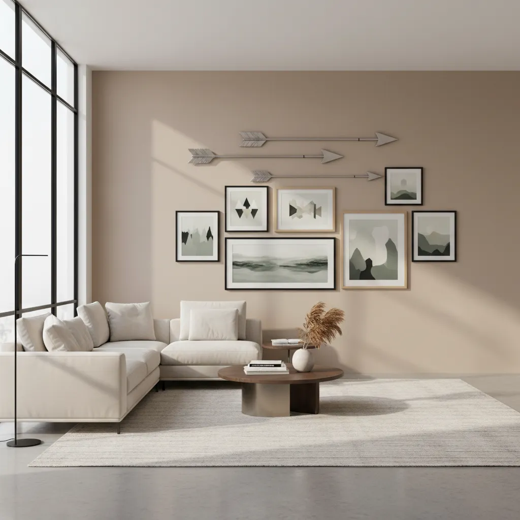 Best Layout Ideas for Metal Arrow Wall Decor in Gallery Walls