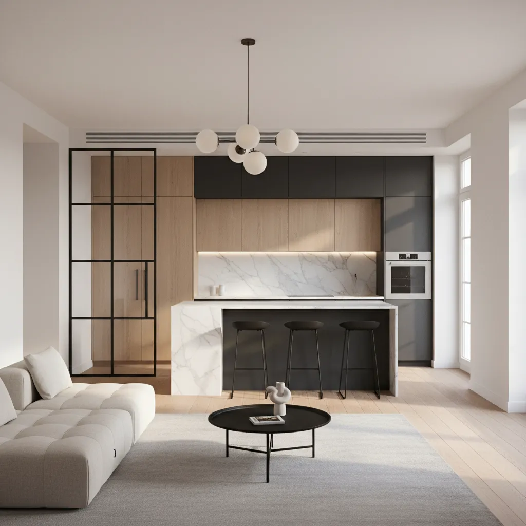 Puertas de metal para interior: ideas de diseño