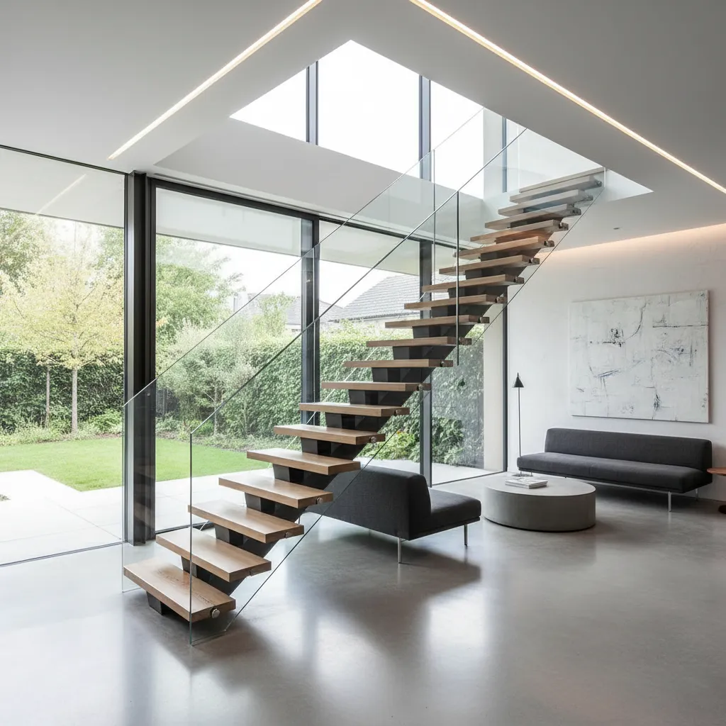 Diseños de escaleras metálicas para interiores