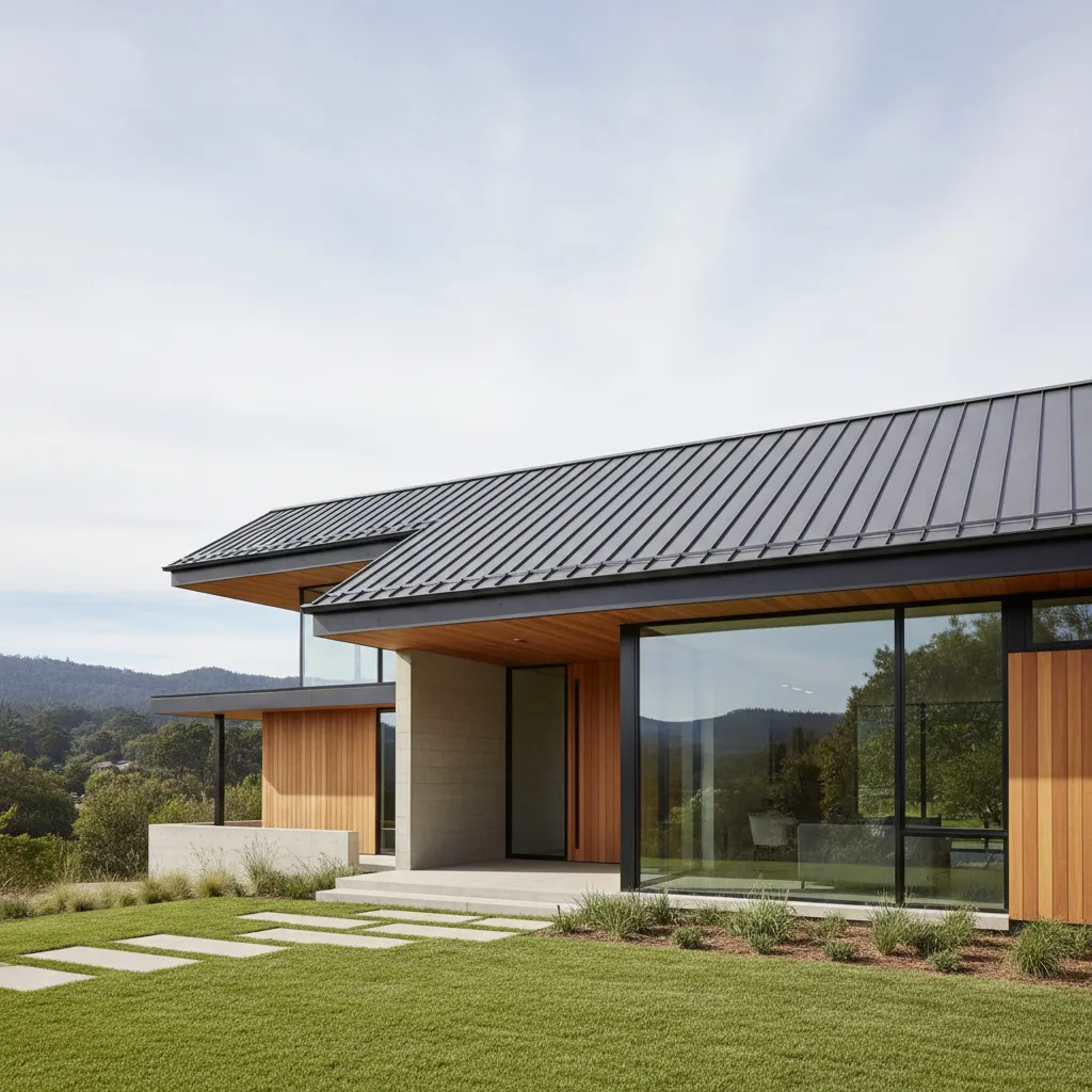 Diseño de cubiertas metálicas para casas: guía práctica