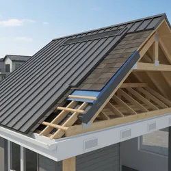 Prevent Condensation Under a Metal Roof Installed Over Shingles