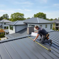How Roofing Contractors Estimate Metal Roof Panel Quantities