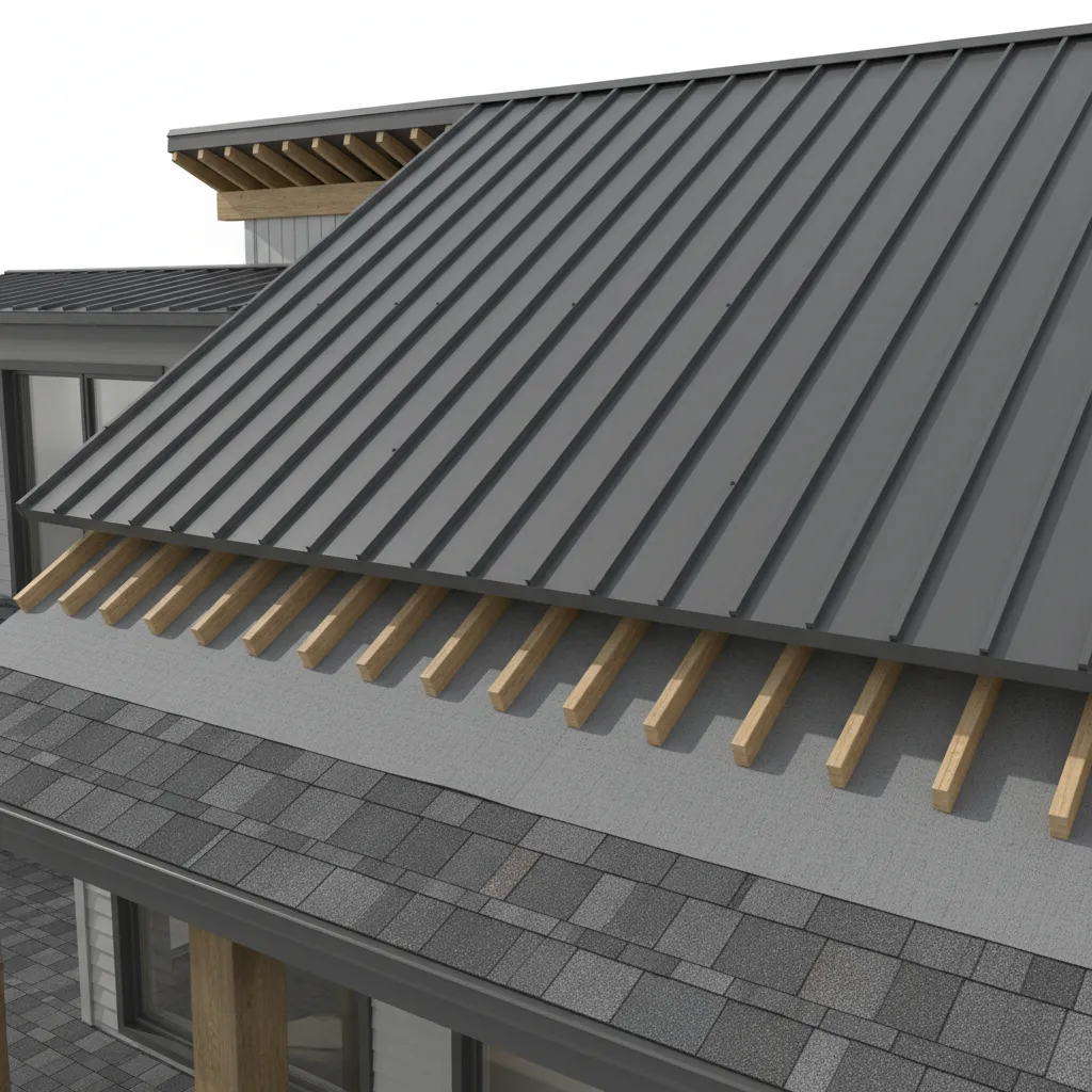 Optimizing Ventilation and Underlayment for Metal Roof Retrofit Systems