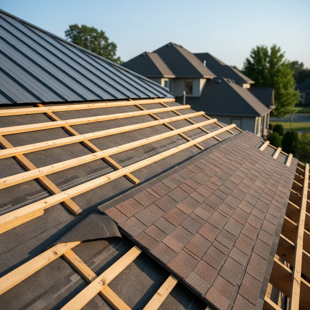 Shingles Over Metal Roof vs Replacement: Cost Breakdown