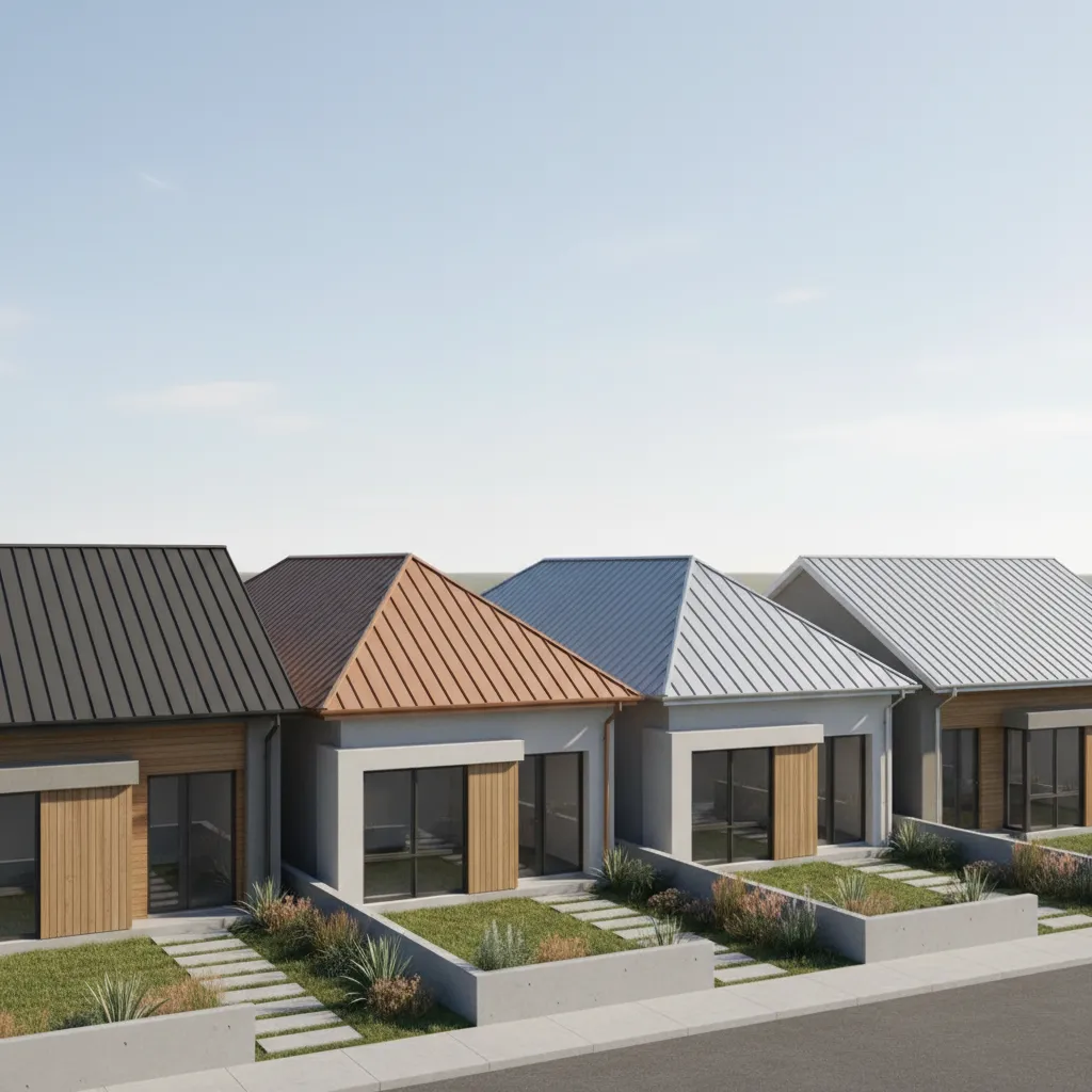 Metal Roofing Sample Types Compared for Modern Homes