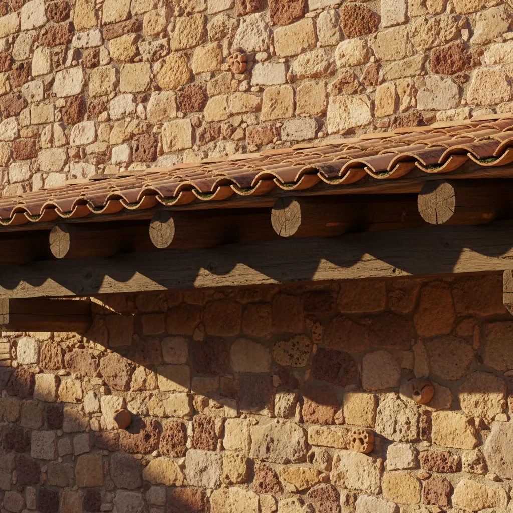 Materiales tradicionales mexicanos piedra madera y ladrillo