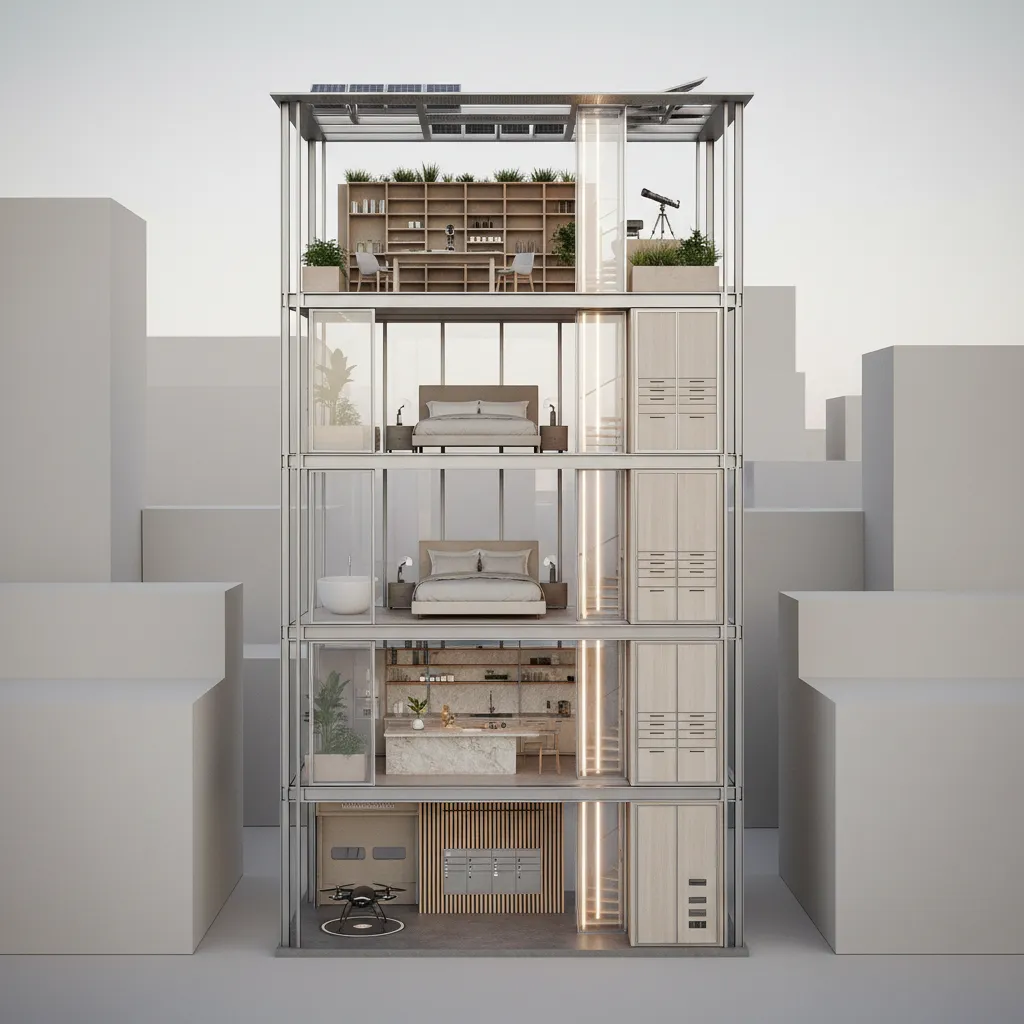 20x30 Five-Story Urban Micro-Tower