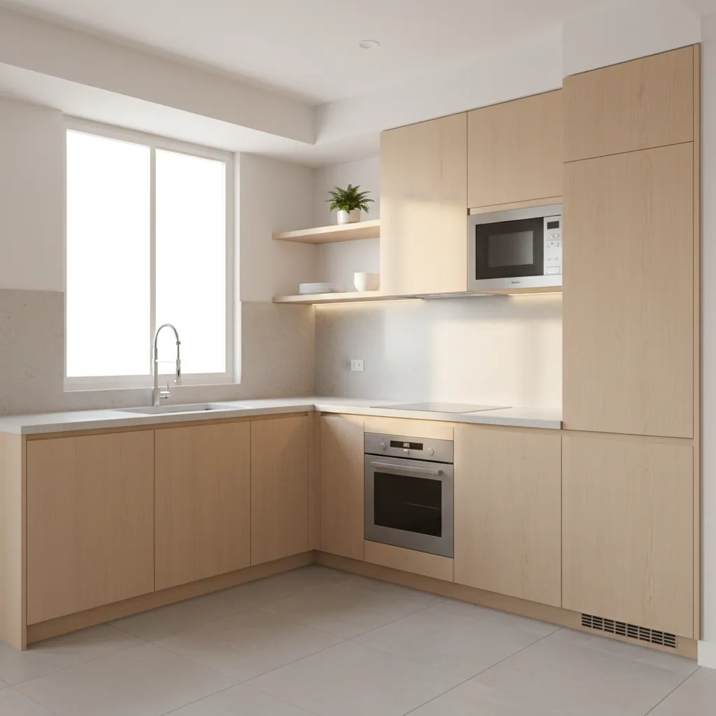 How to Place a Microwave in a Small Kitchen