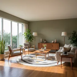 How Lighting Affects Mid-Century Modern Paint Colors
