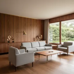 How Designers Balance Wood and Metal in Mid Century Modern Interiors