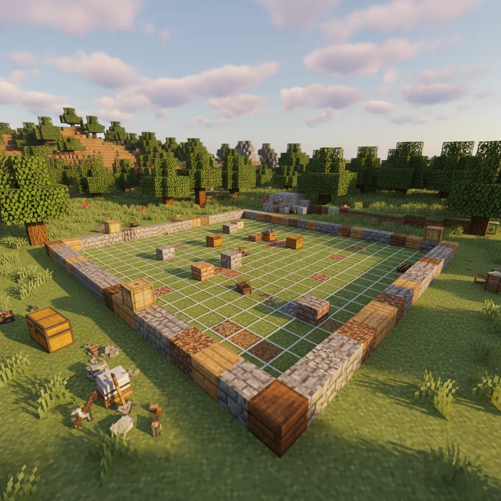 Proceso de construcción de una casa en Minecraft desde la base