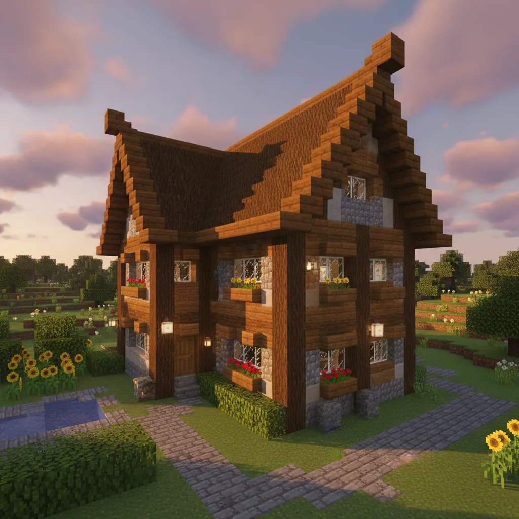 Diseño de casas para Minecraft: ideas y guía práctica