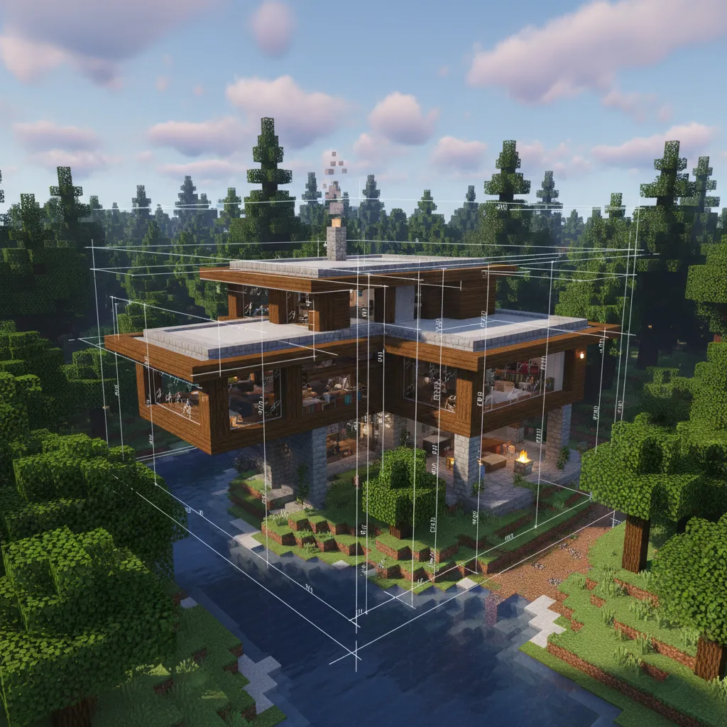 Diseñador de casas Minecraft: cómo planificar tu base perfecta