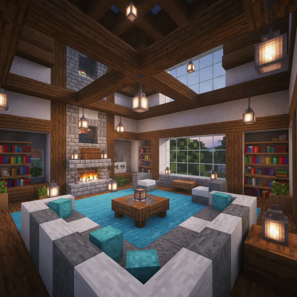 Minecraft decoración de interior: ideas y trucos