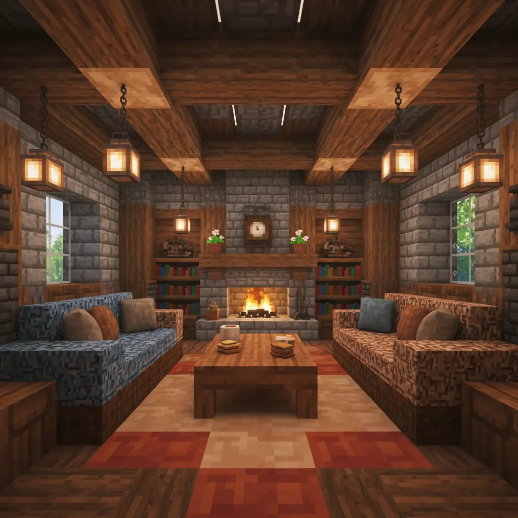 Diseño de interior casas Minecraft: ideas y guía