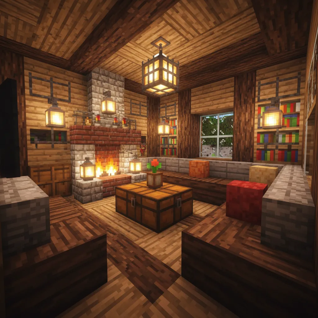 Ideas para decorar interiores de Minecraft