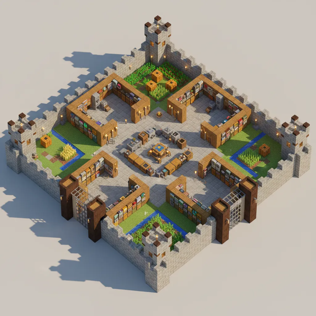 How to Optimize Your Minecraft Floor Plan for Survival Gameplay