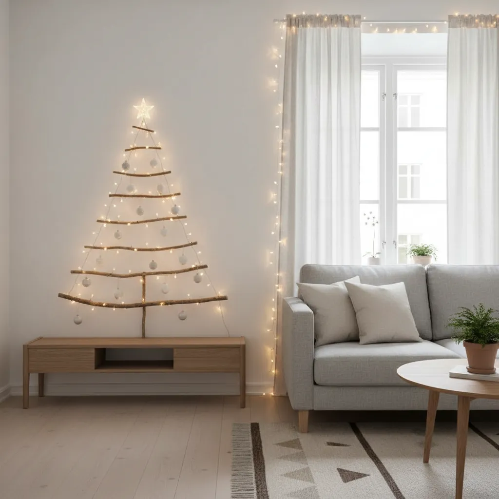 Trang trí Noel tối giản cho căn hộ nhỏ