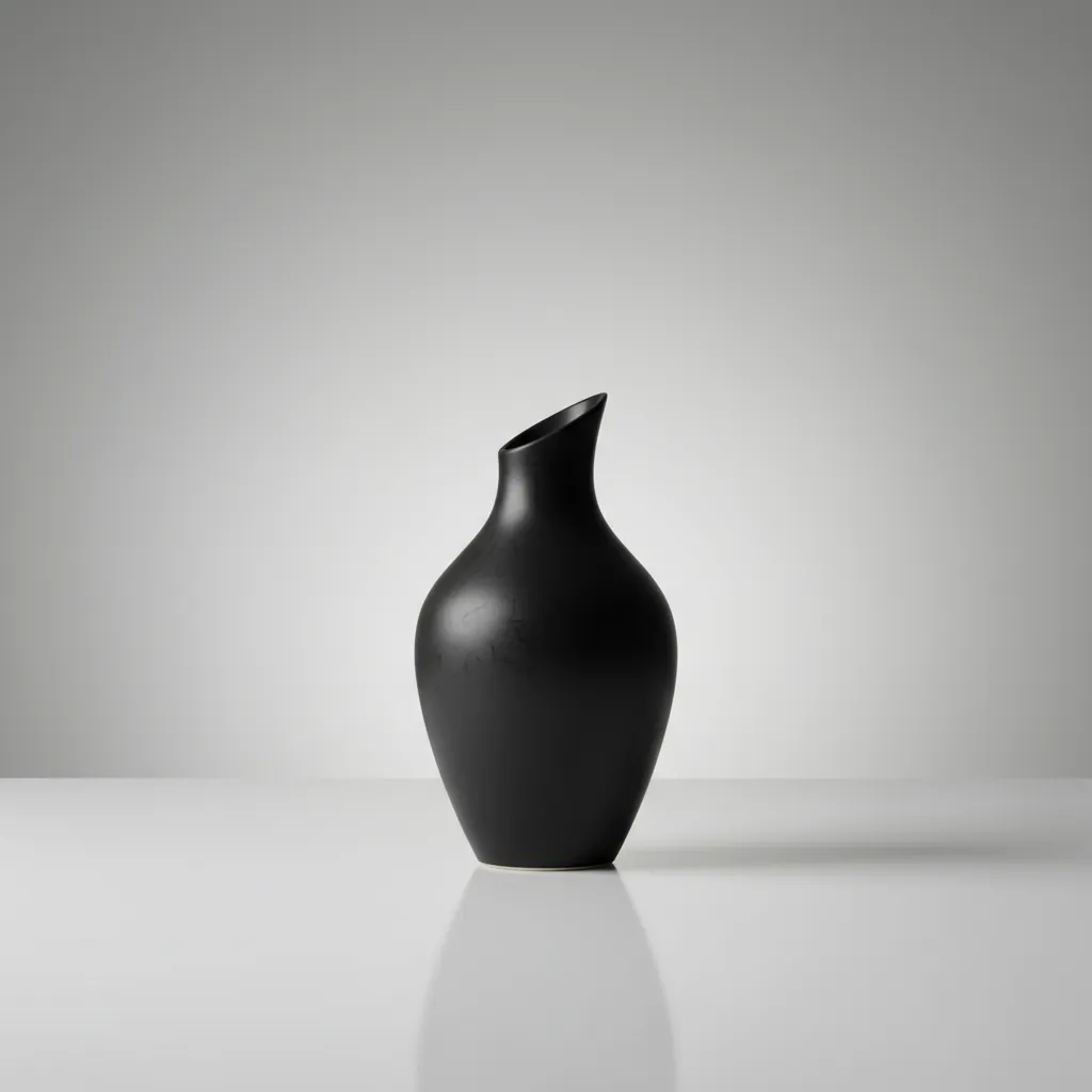 minimal studio style 3D product rendering with soft shadows and neutral background