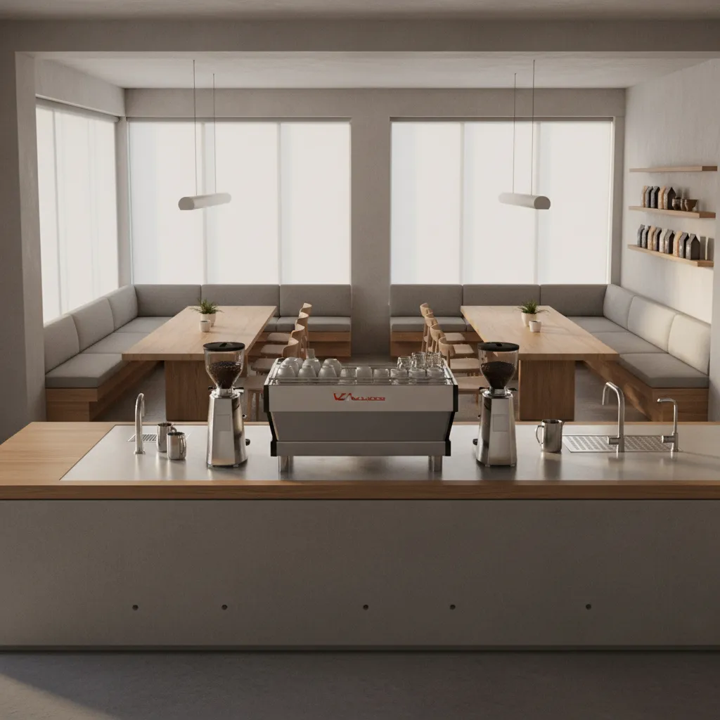 How to Optimize Workflow in a Minimalist Cafe Layout