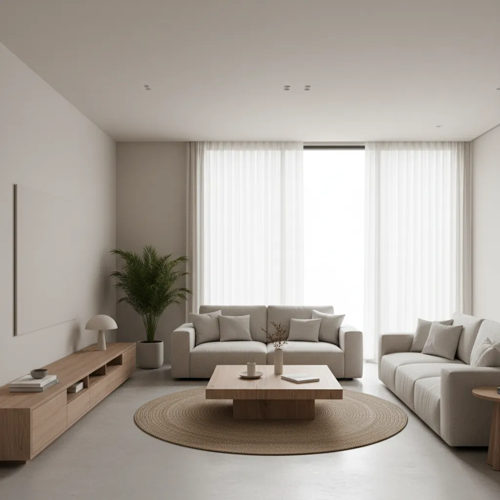 Diseño de interiores de casas estilo minimalista