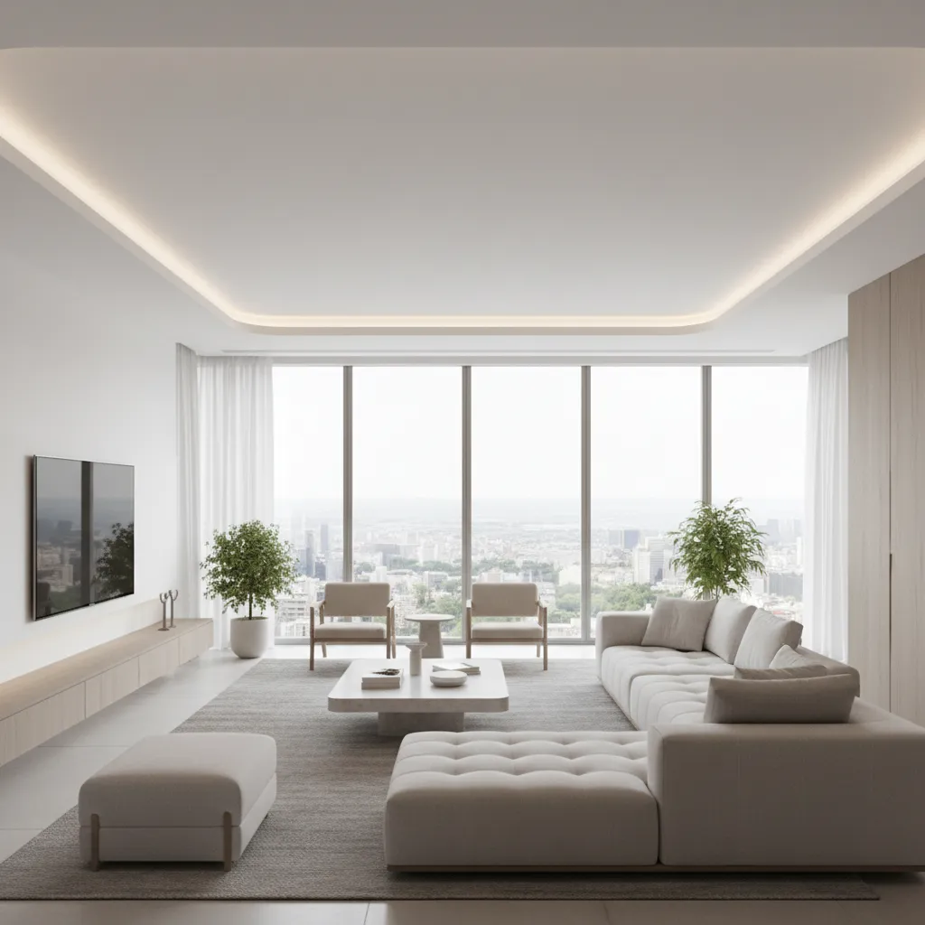 Interior Design Trends Minimalist POP Ceilings in Modern Housing