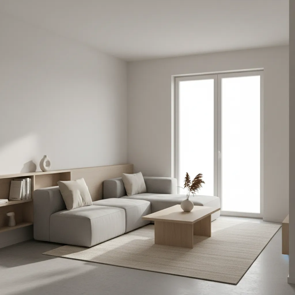 Minimalist Interior Design for Small Living Room: Smart Layouts That Actually Work: Practical minimalist strategies designers use to make small living rooms feel bigger, calmer, and more functional.