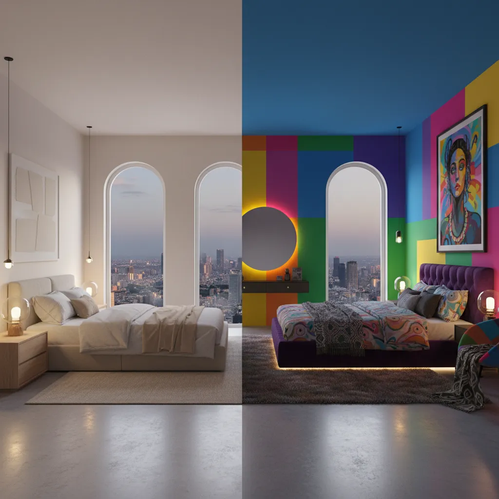 Minimalist vs Bold: Choosing the Right Style for Indian Gay Room Design