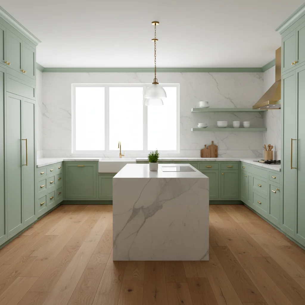 Are Mint Green Kitchen Cabinets a Passing Trend or a Design Industry Staple