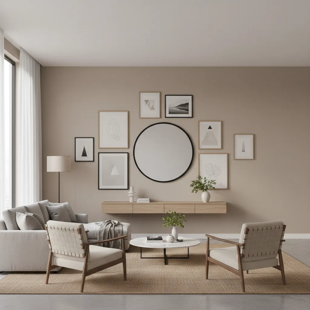 Choosing the Right Art Sizes and Frames for Mirror-Centered Displays