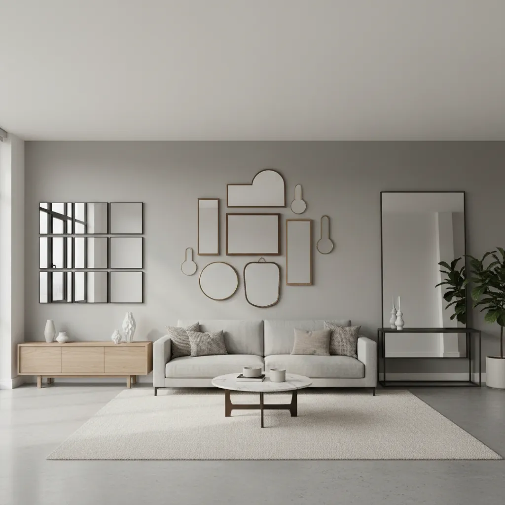 Best Mirror Layout Styles for Small Rooms: Grid vs Gallery vs Single Statement