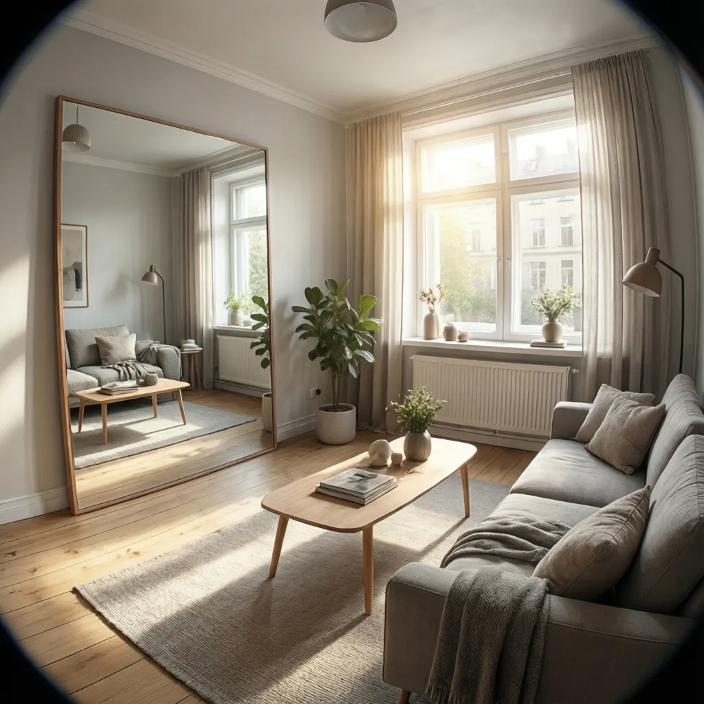 How to Optimize Mirror Placement to Maximize Light in Small Spaces