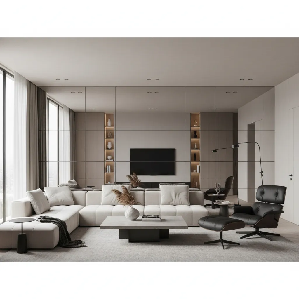 Mirror Installation Safety and Visual Risks in Mirror-Filled Rooms