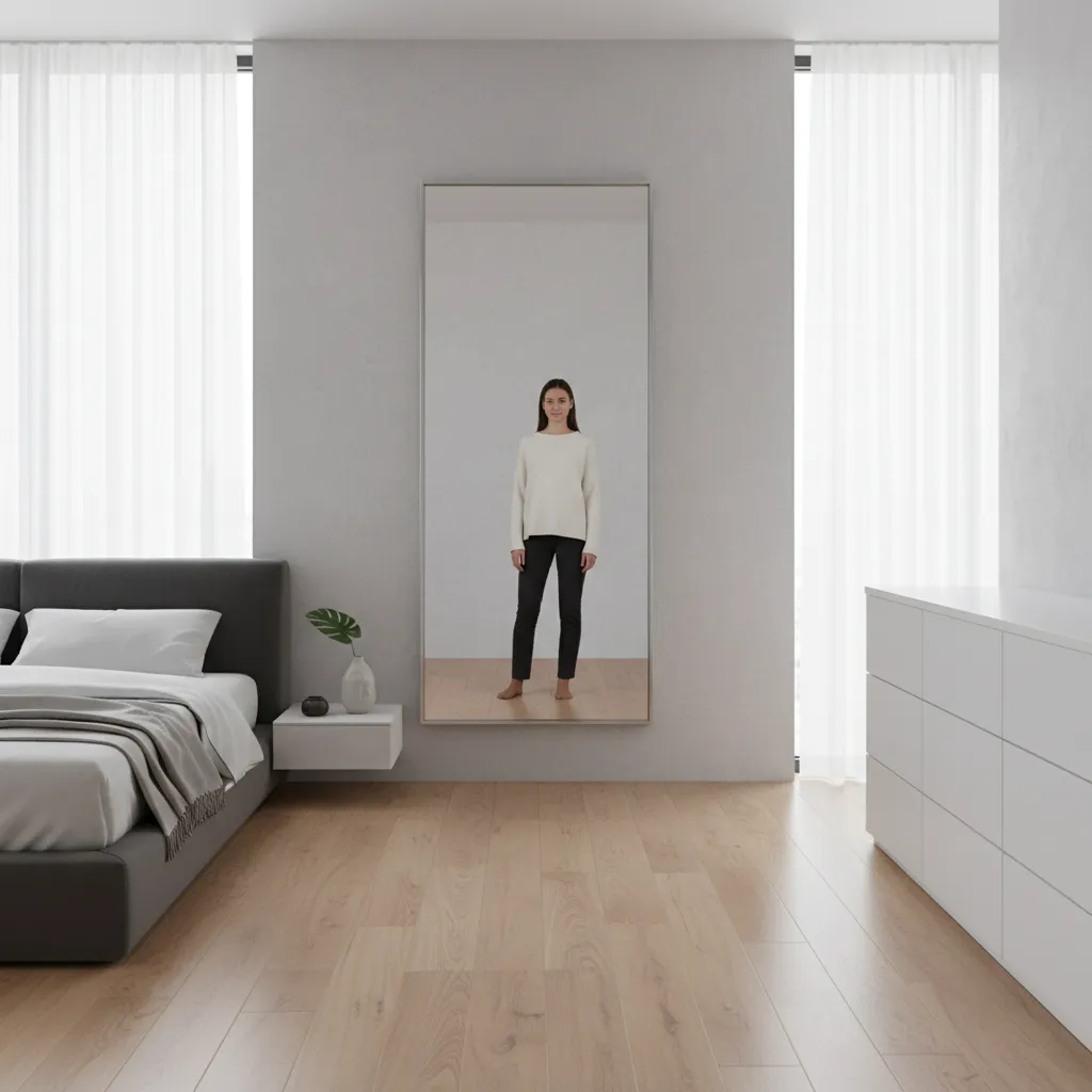 Best Placement for Accurate Full-Body Mirrors