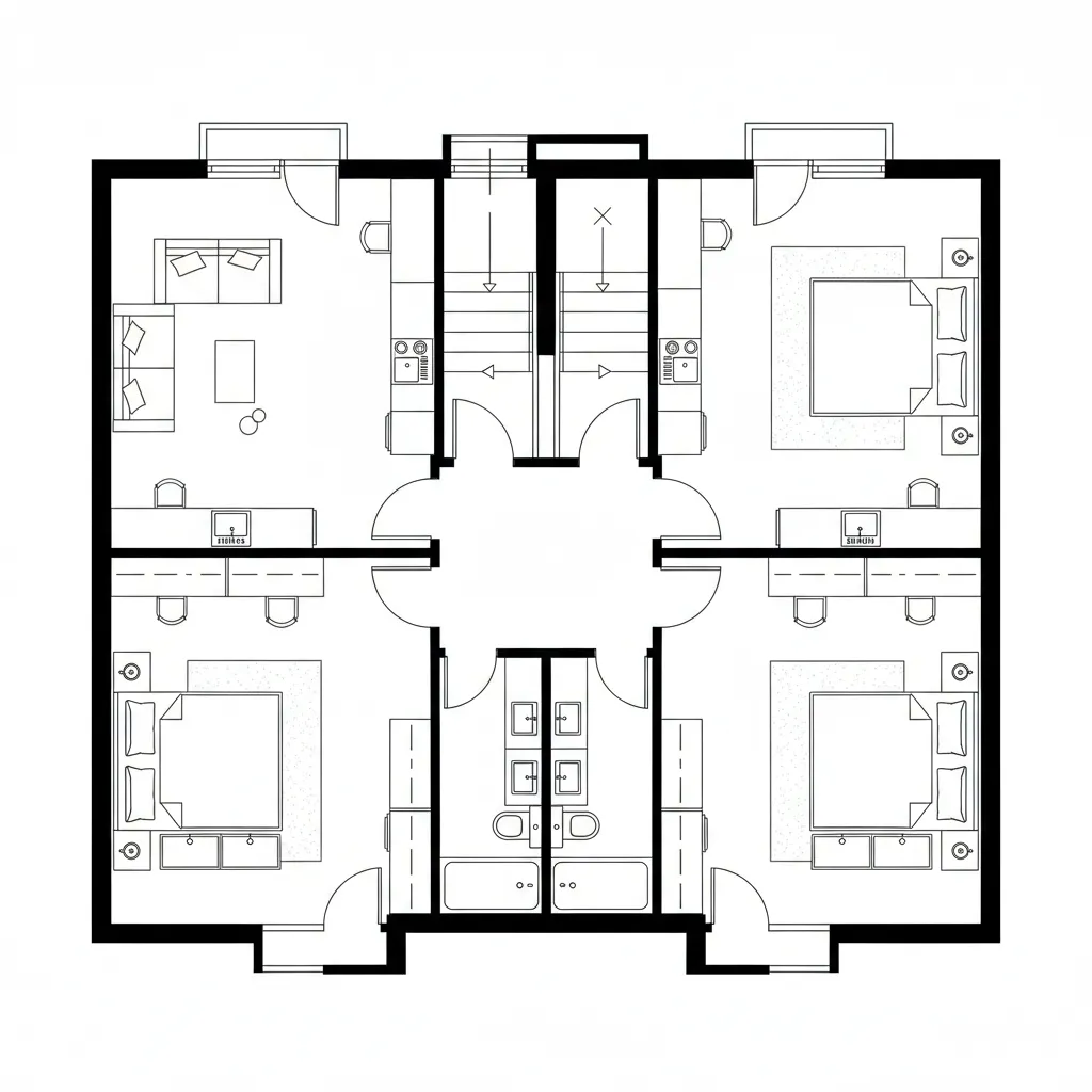 Side-by-Side Mirrors
