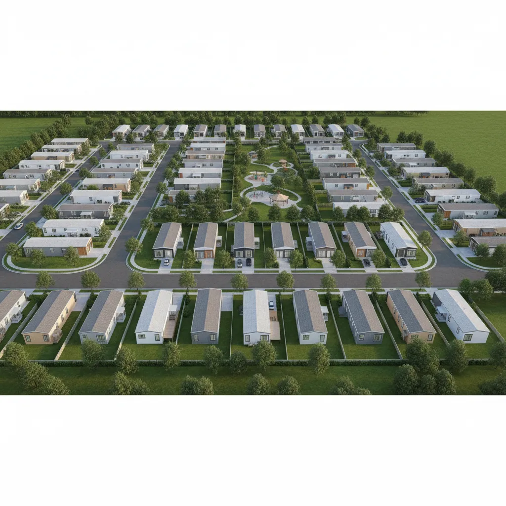 Mobile Home Park Design Standards and Practices in the Industry