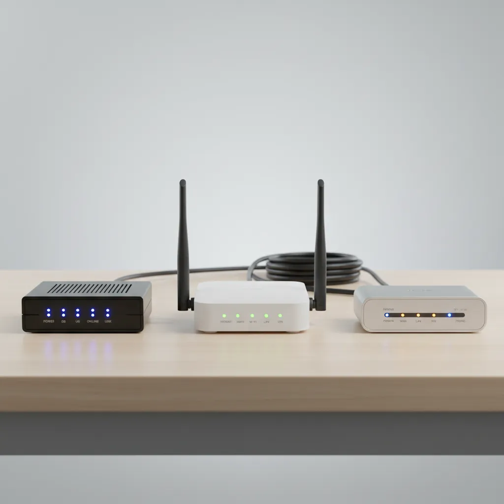 Differences Between Router, Modem, and Gateway Lights