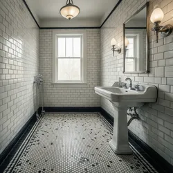 Modern Materials That Replicate Classic 1920s Bathroom Tile