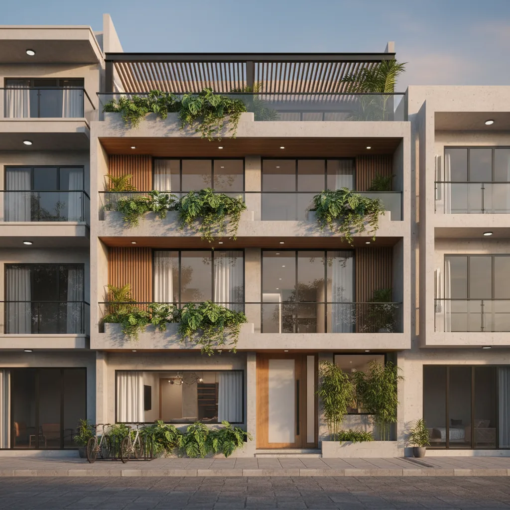 Thiết kế nhà ống 5x15: Cách tối ưu không gian và ánh sáng