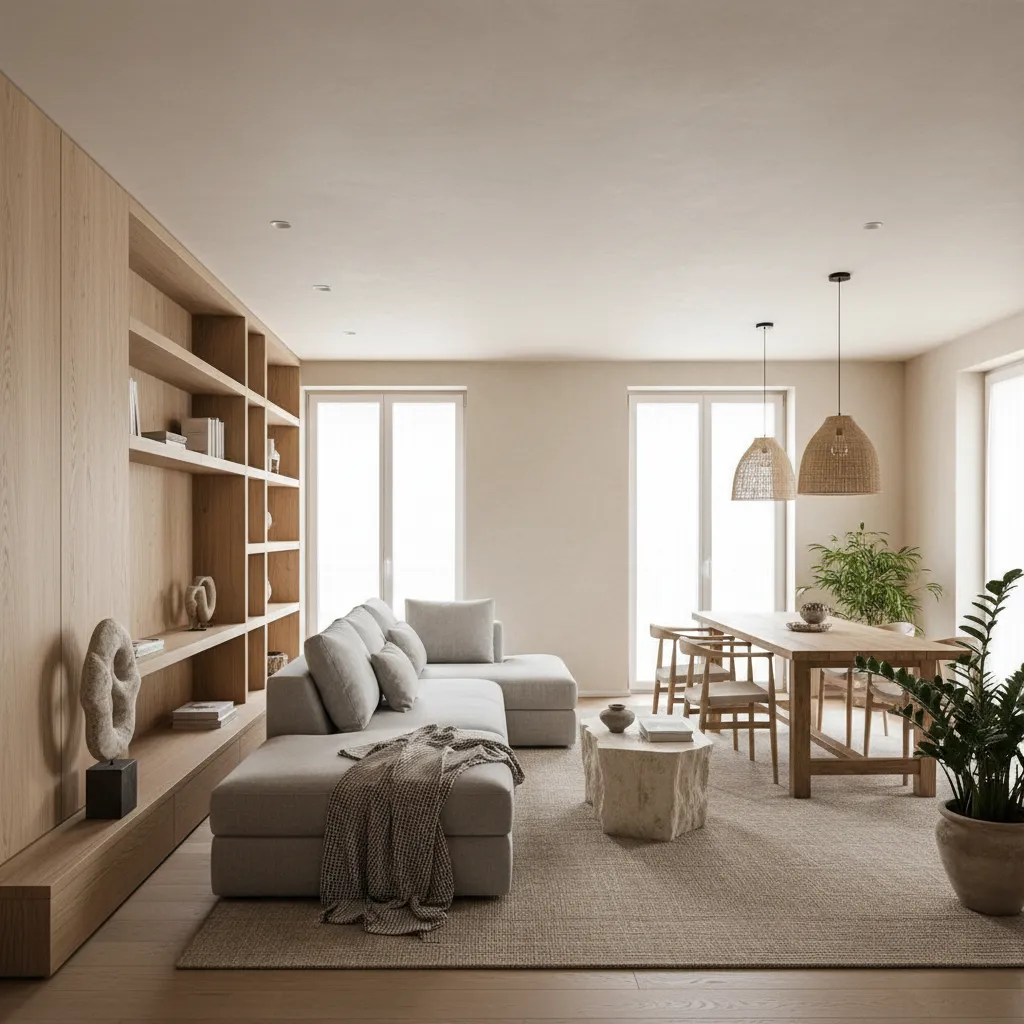Apartamento moderno bien distribuido con diseño interior profesional