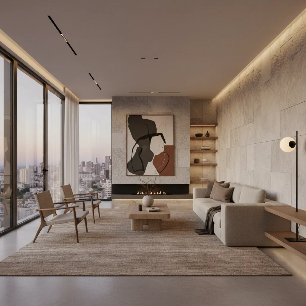 Apartamento moderno diseñado por un diseñador de interiores