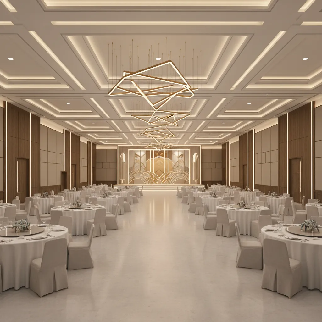 Modern banquet hall design ideas I swear by