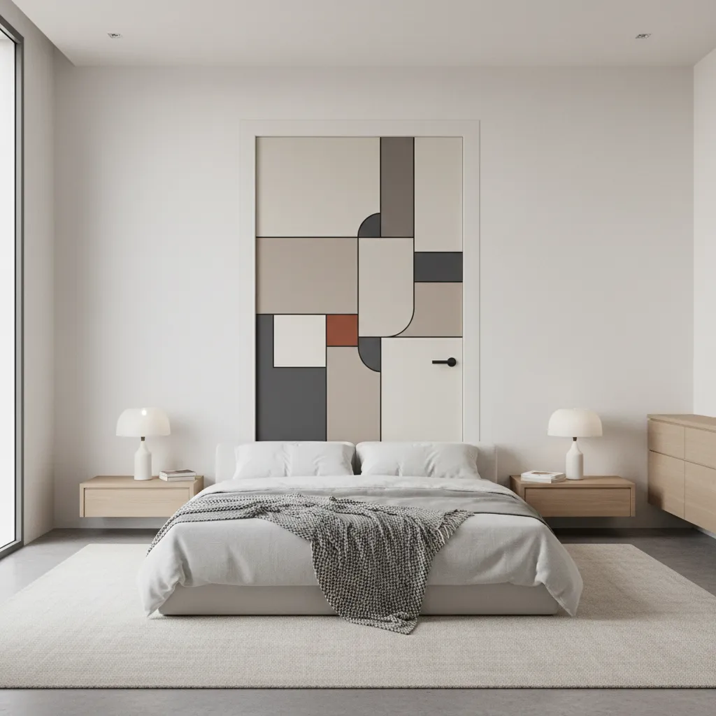 Bedroom Door Art Trends Used by Interior Designers