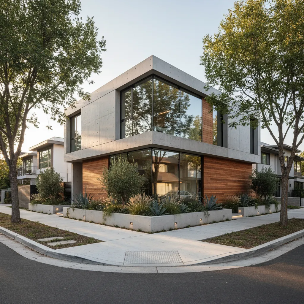 Diseños de casas esquineras modernas: ideas clave