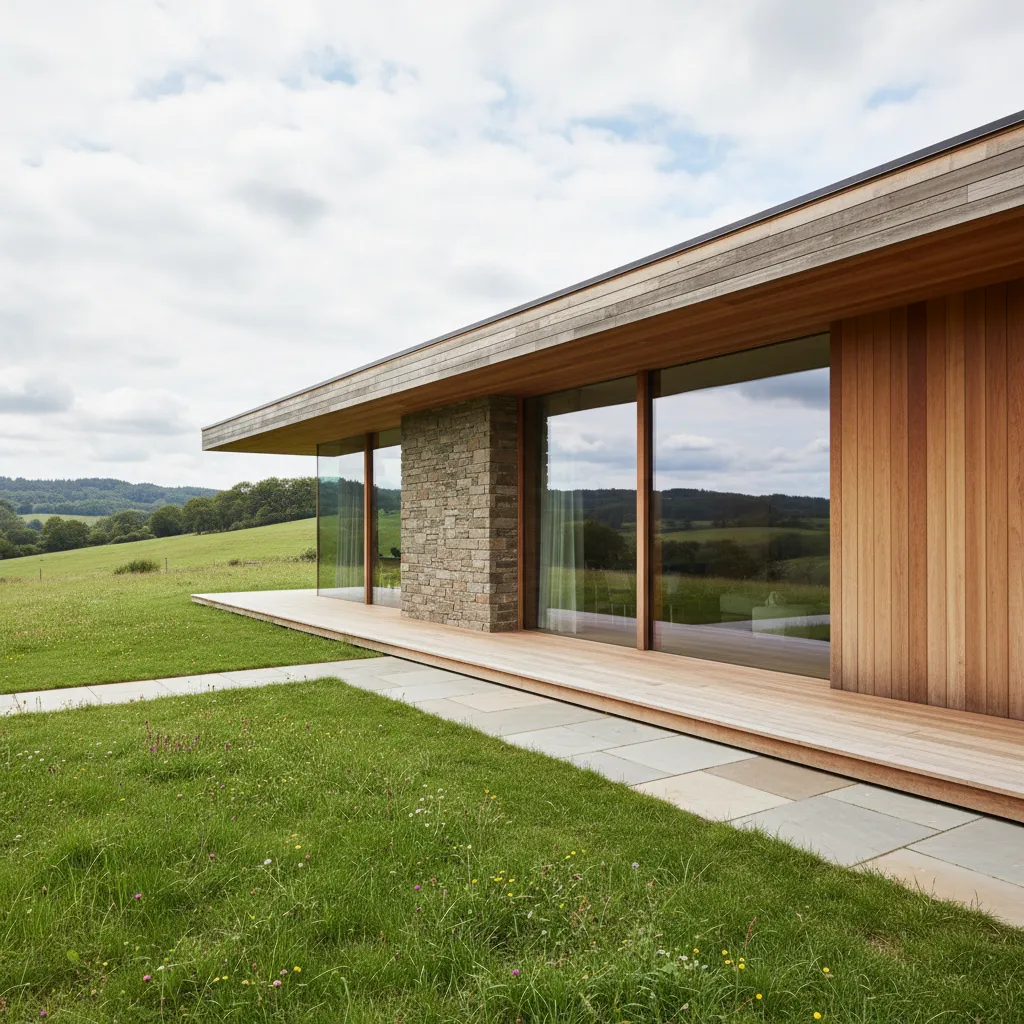 Diseños de casas campestres modernas: ideas reales